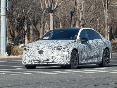 全新奔驰C级纯电动版国内谍照现身 2026年发布或沿用GLC电动版设计