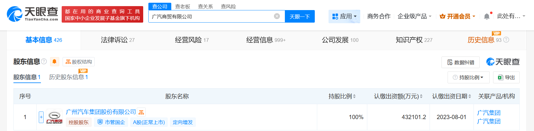 广汽商贸有限公司业务范围