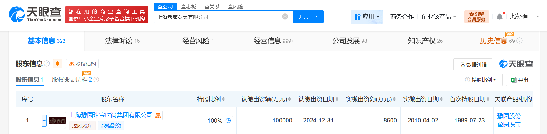 老庙黄金产品展示