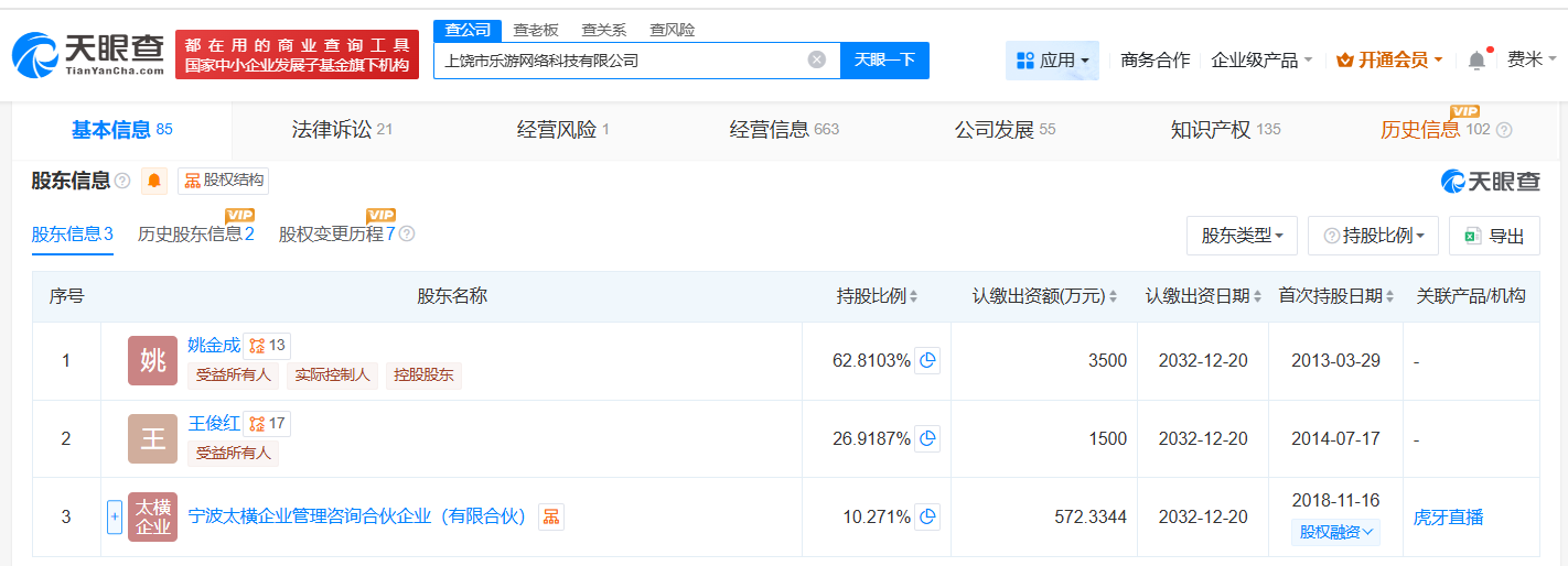 乐游网络业务范畴