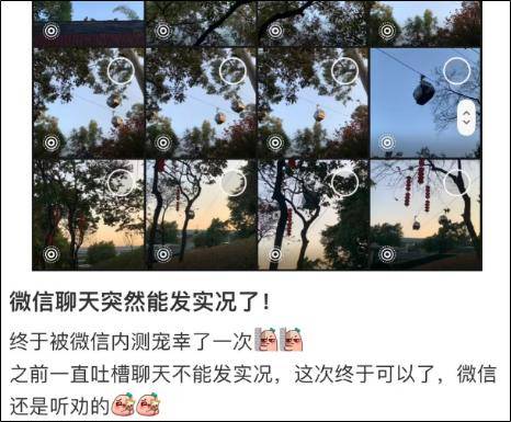 苹果用户发送实况照片示例