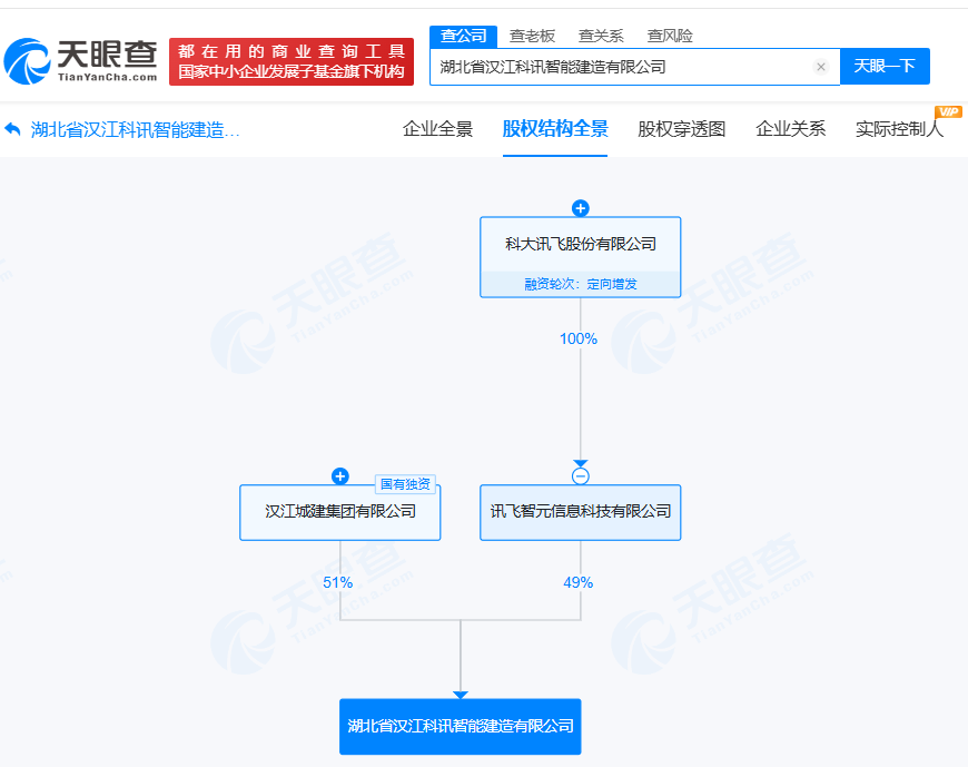 股东结构示意图