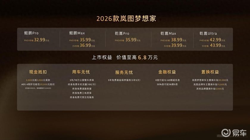 2026款岚图梦想家上市发布会现场