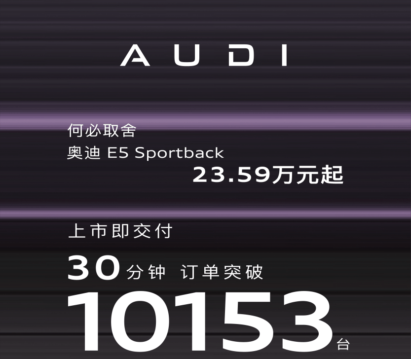 上汽奥迪E5 Sportback外观图