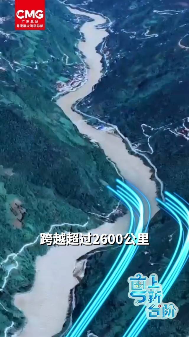 藏粤直流工程示意图