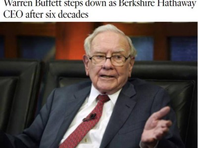 95岁“股神”巴菲特2025年底正式退休 格雷格·阿贝尔接棒伯克希尔CEO
