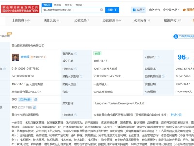 黄山旅游曾涉及多起管理者责任纠纷