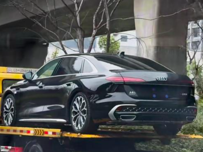 全新奥迪A6L实车曝光！轴距加长，动力提升，1月15日或亮相