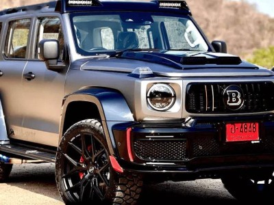 泰国改装厂妙手改造：长城坦克300秒变“平价版”Brabus G63