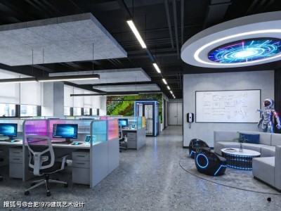 科技与创意交融：2700平互联网公司办公空间设计新典范