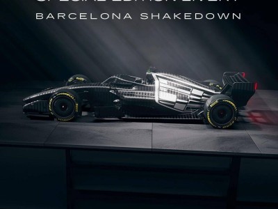 凯迪拉克F1车队测试涂装首发，建队成员名字上涂装，正赛涂装2月揭晓