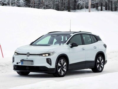 大众电动化再发力 下一代ID.4或更名ID.途观 冬季测试谍照首度公开