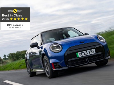 电动MINI COOPER斩获E-NCAP“年度最安全车”称号 全新MINI家族全员五星闪耀