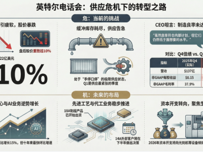 英特尔财报电话会:CPU需求旺供应紧,CEO直言库存见底良率低“难满足市场”