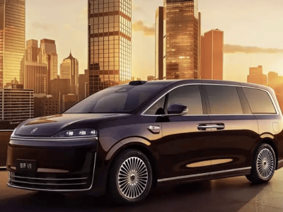 智界V9实车官宣来袭！激光雷达+仪式感迎宾，增程动力续航超1250km