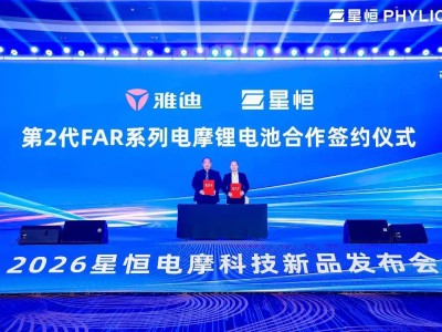 星恒携手12大车企发力电摩市场，锂电技术引领电摩产业迈向新征程