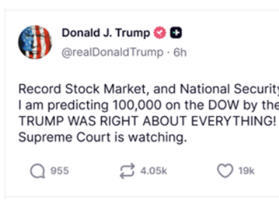 特朗普定“KPI”！沃什要带美国GDP冲15%？