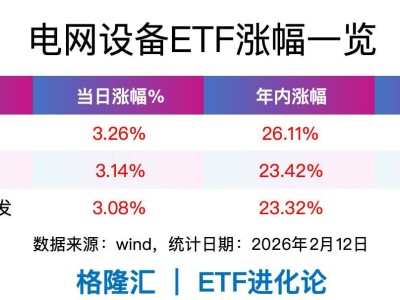 电网设备集体走强，电网设备ETF、电网ETF、电网设备ETF广发涨超3%