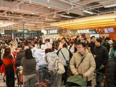 北京春节年味浓：连锁商超“不打烊” 保供升级乐享团圆年