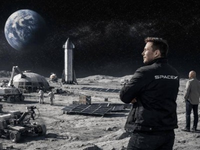 马斯克战略转向：月球成新目标，十年内或建“自我发育”城市引期待