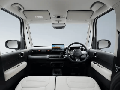 比亚迪Racco内饰官图亮相！复古设计+实用空间 2026年日本上市引期待