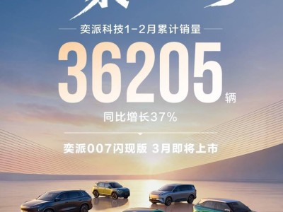 奕派科技逆势上扬:2026开局热销,新品迭出加速迈向高质量发展