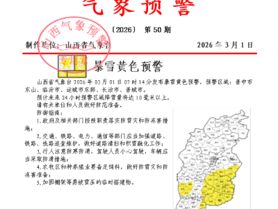 山西多地迎暴雪！长治等地24小时降雪或超10毫米，请防范