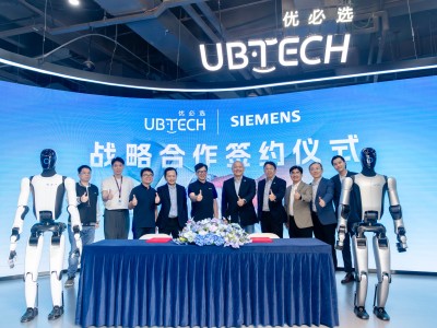 优必选与西门子重磅合作，万台人形机器人量产加速落地
