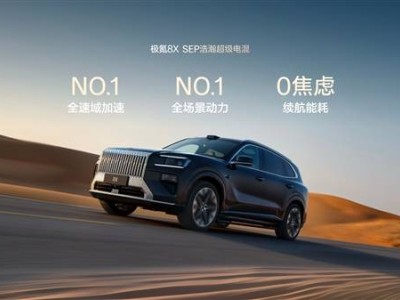 极氪8X动力信息揭晓：混动三电机兆瓦电驱 零百加速2秒级实力超群