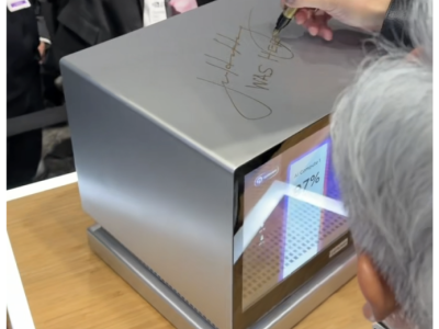 直击GTC现场："J. Huang WAS HERE"! 联想集团新一代工作站亮相