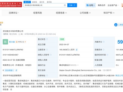 阳光电源等入股格见半导体 后者为芯片设计企业