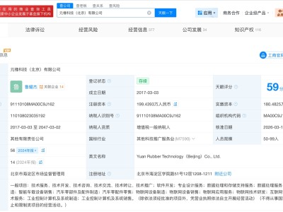 北京顺义汽车产业基金等入股元橡科技 后者为立体视觉解决方案提供商