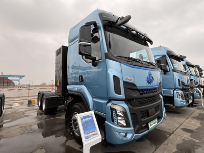 乘龙H5新能源牵引车：宁德大电池配法士特电机，开启绿色物流新征程