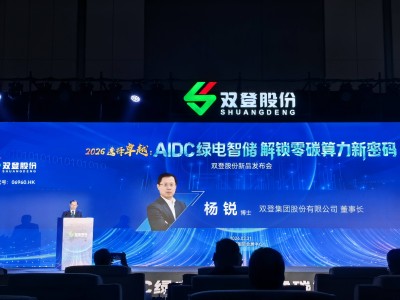 双登股份杨锐：未来算力工业化时代 储能成算力基础设施关键支撑