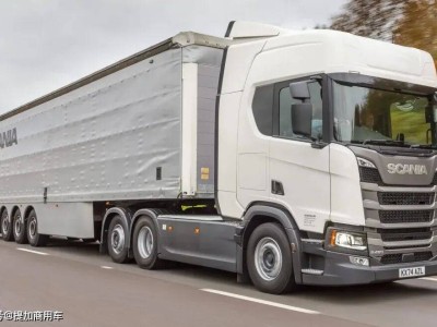 斯堪尼亚为英市场定制超长燃气牵引车 生物甲烷驱动绿色物流新选择
