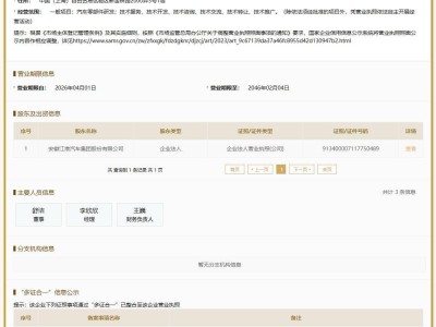 江淮汽车全资成立上海尊界智行公司，注册资本3000万助力豪华汽车品牌发展