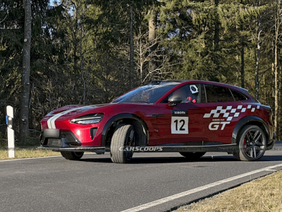 纽北赛道现身红色猛兽！小米YU7 GT实车曝光，千匹马力剑指最速SUV