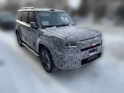 哈弗新旗舰SUV谍照流出！方盒子造型配激光雷达，六座布局或成亮点