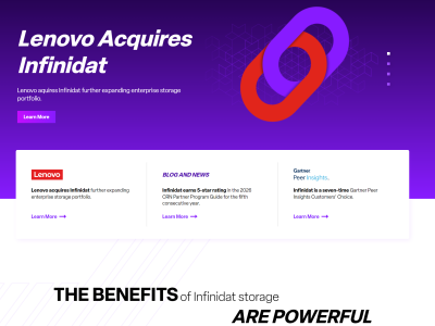 联想集团成功收购Infinidat 强化企业存储布局 赋能全球数据基础设施升级