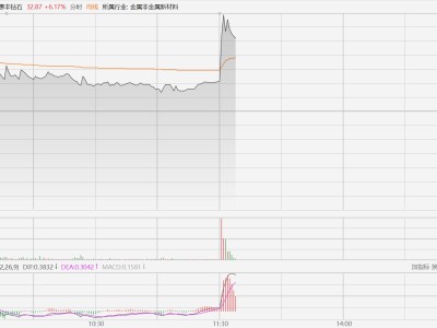 惠丰钻石拉升涨超8%,宣布上调产品价格