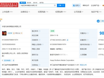 华谊兄弟及创始人已被限消