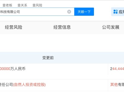 百度旗下基金等入股人工智能公司量坤科技