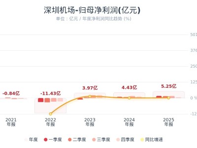 深圳机场：2025年度净利润5.25亿元 同比增长18.55%