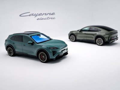 2026北京车展：保时捷纯电Cayenne Turbo亮相，性能强劲配置丰富起售111.8万
