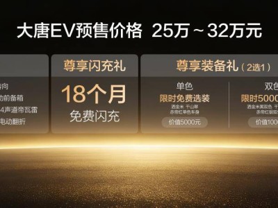 25万起预售！比亚迪大唐携29项全球第一配置，重塑全尺寸SUV市场格局