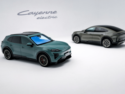 保时捷纯电Cayenne Turbo系列亮相北京车展 2.5秒破百售价111.8万元起