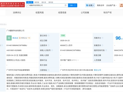 小鹏汽车6亿成立新科技公司 含智能机器人研发业务