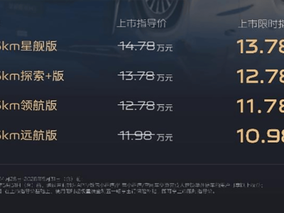 吉利银河M7远航家上市 限时价10.98万起 续航智能操控全在线