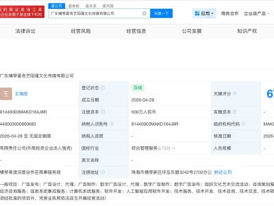 爱奇艺新公司含AI软件开发业务