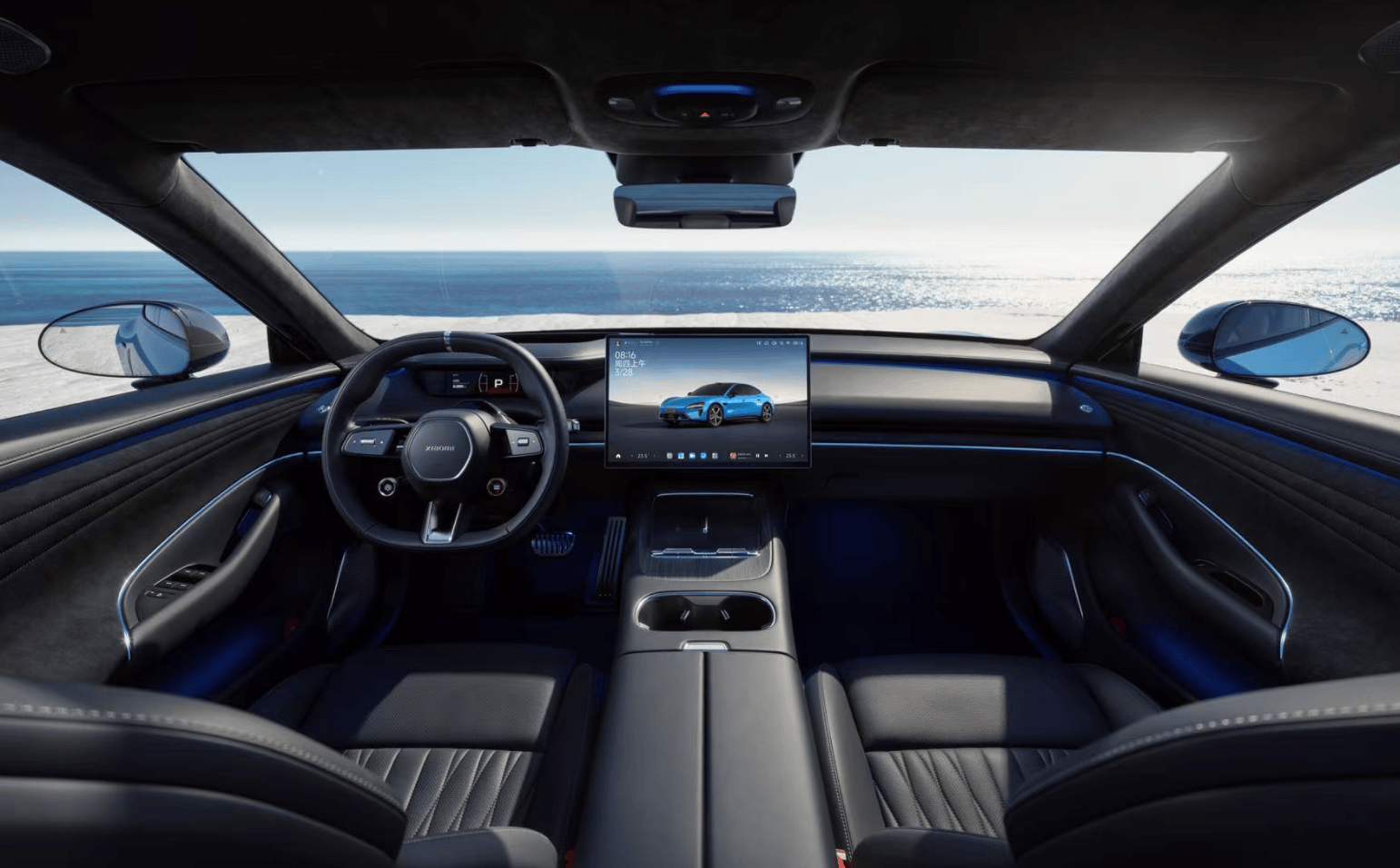 新一代小米SU7内饰设计